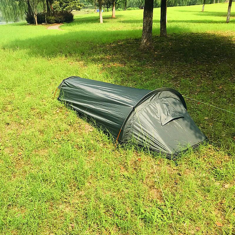 Single Person Camping Tent Portable Backpack Tent Portable Waterproof Tent Camping Hiking