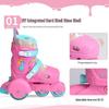 Banwei Kids Flashing Racing Inline Skates