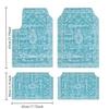 Bohemian Car Floor Mats Non Slip Soft Washable Universal Auto Foot Pads Vintage Interior Rugs