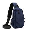 Retro Oxford Shoulder Bag Zipper Pocket Nylon Shoulder Bag Protable Chest Bag Men  Outdoor
