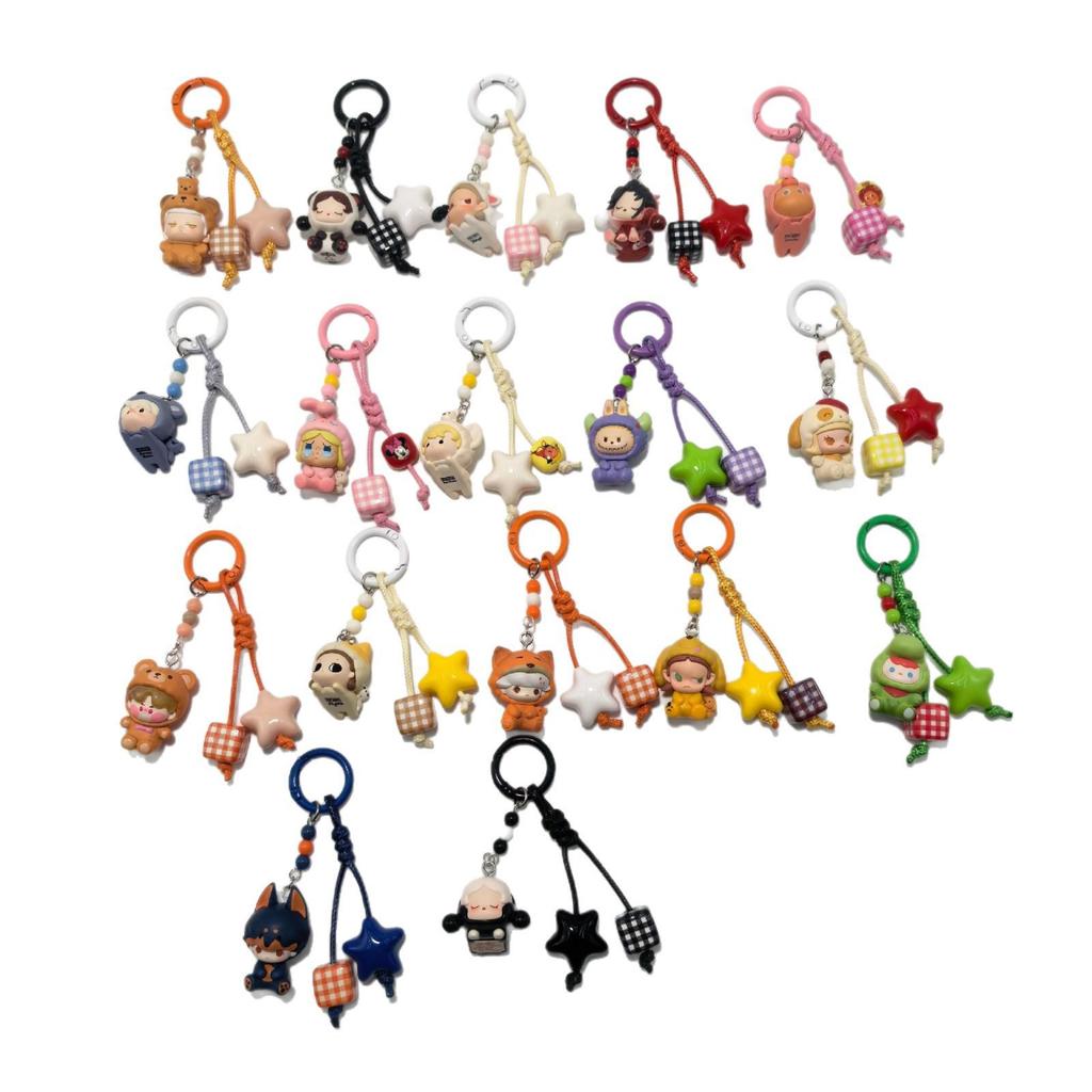 Pajama Series Cute Braided Phone Charm & Backpack Hugging Accessory