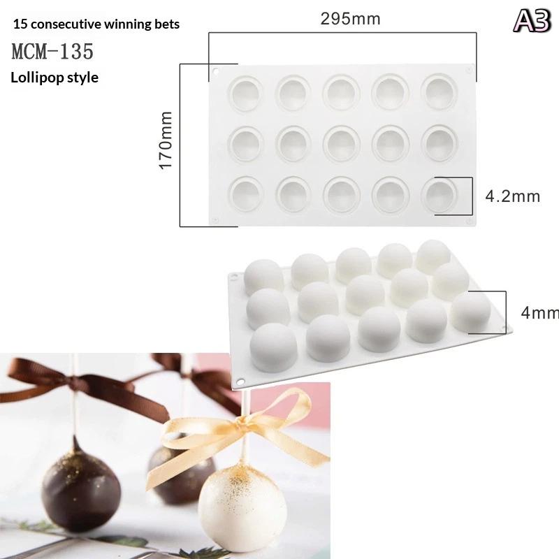 New Cherry Persimmon Pomegranate Strawberry Lemon Durian Fruit Series Cake Silicone Mold Baking Mousse Mould Cake Decoration