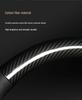 Carbon Fiber Perforated Leather Car Steering Wheel Cover - All Seasons.