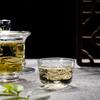 Shanchongshan Ruyudesui 8-Piece Sodium-Calcium Glass Tea Set