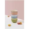 STAUB "12cm Ceramic Bowls, Set of 6, Macaron Color" Gift, Soup Bowls, Heat-Resistant, Ceramic, Microwave-Safe [Official Japanese Product] Z1021-365