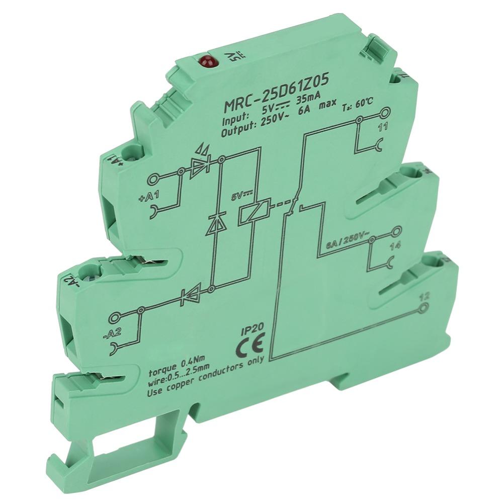 Control Module MRC-25D61Z05 Ultra Thin PLC Relay 5V 6.2mm Thick Relay PLC Relay Automation Equipment