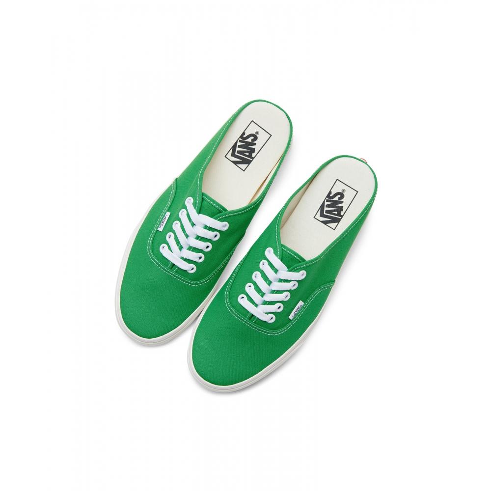 Vans Authentic Mule  Canvas  Fern Green Marshmallow Vn0a54f72bj1 Ua Authentic Mule  Canvas Fern Green Marshmallow