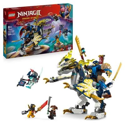 LEGO NINJAGO 71843 Rogue's Dragon Rider Mech - Building Set for Boys 8 Years Old