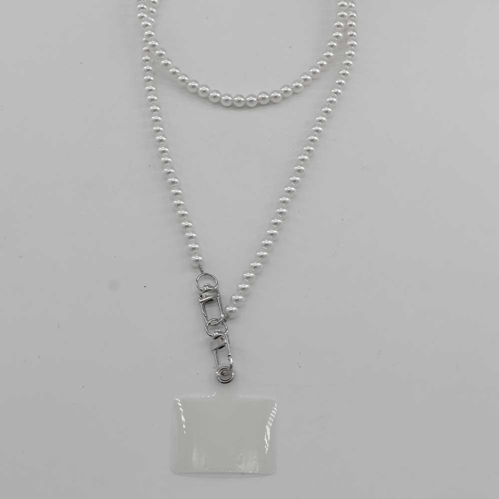 Strap Phone Pendant Phone Crossbody Chain Long Pearl Lanyard Mobile Phone Lanyard Phone Pearl Strap