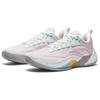 New Anta Instantaneous 1 Cushioning Wear-Resistant Low-Top Basketball Shoes Men's White Pink 912421601Q-1