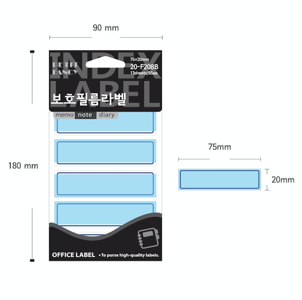 Petit Fancy Koruyucu Film İndeks Etiket Çıkartmaları (Her Birinden 10'ar adet) İndeks Etiketi / Kategori Etiketi / Ofis Etiketi / Etiket Çıkartmaları / İşaretleme Araçları - 42 Seçenek