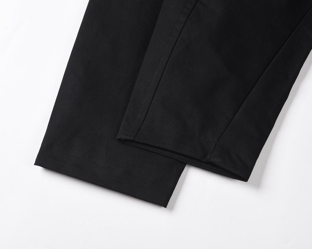 INS Retro Streetwear Černá bunda s klopami: Trendy, univerzální pánské ležérní svrchní oblečení