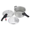 6,3L doppelwandiger Schnellkochtopf-Set Küche Bar Aluminiumlegierung Schnellkochtopf Bohnen Fleisch Gemüse Suppen Kochen