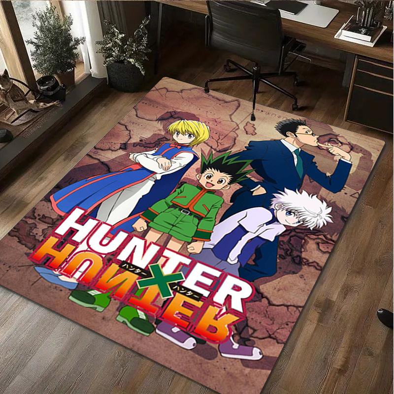 Hunter x Hunter Print Rug - Computer Chair Area Rug home decoration Carpet For Living Room Bedroom Flooring Mat