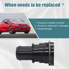 GXARTS Radiator Hose Quick Connector Radiator Coolant Hose Pipe Flange 19503-RNB-A01 19503-RNB Compatible With Honda Civic 2006-2009 2010 2011 2012