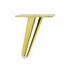 Furniture Leg, Foot for Sofa Bed, Gold Loft H100, Oblique, Strong SL012S