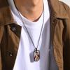 Men Personalize Engrave Name Custom The Photo of Family Pendant Necklaces,Picture Words Date Pendant Dogtag,Love Keepsake Gifts