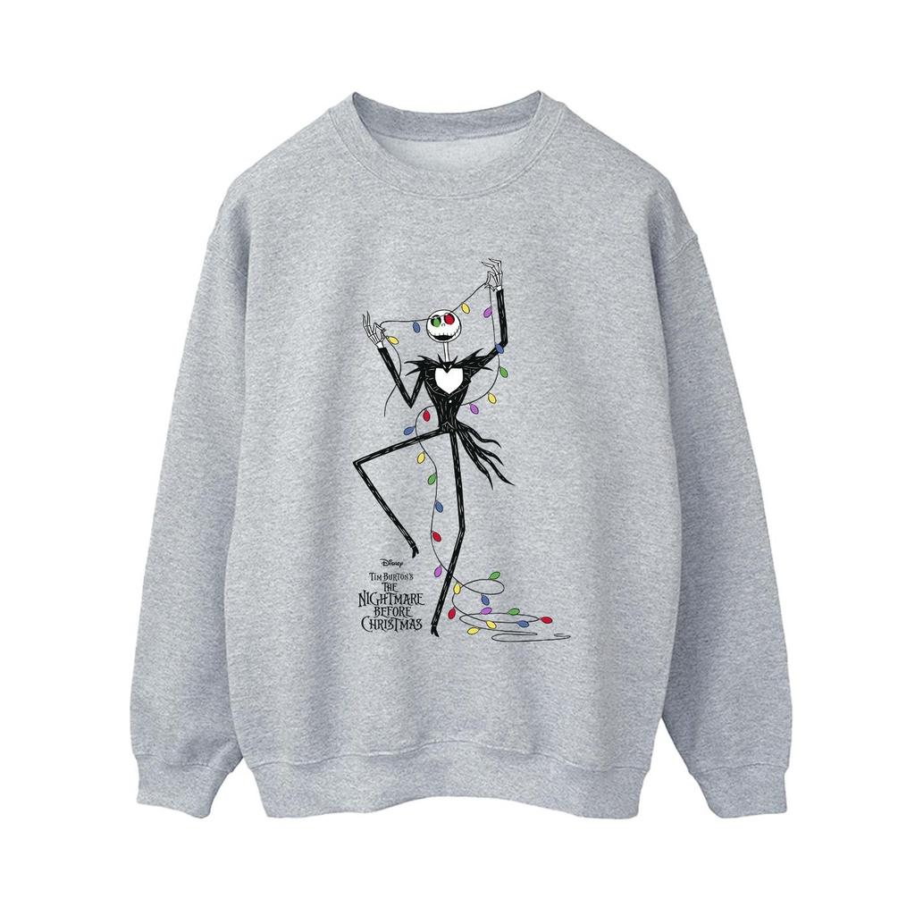 The Nightmare Before Christmas Womens/Ladies Lights Sweatshirt