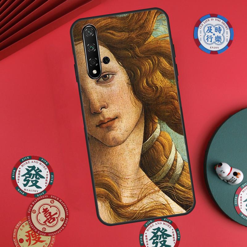 Art Paintings The Birth Of Venus For Huawei Nova 11i 8i 12i 12s 9 10 SE Y60 Y70 Y90 Y72 Y73 Y61 Y91 P60 Pro P30 P40 Lite Case
