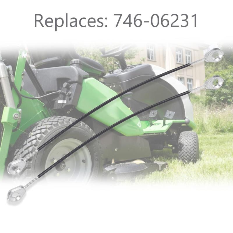 Corrosion Resistant Mower Seat Base Control Cable for ZT142EZT250ZT254 Fast Installation Reliable Signal Transmission