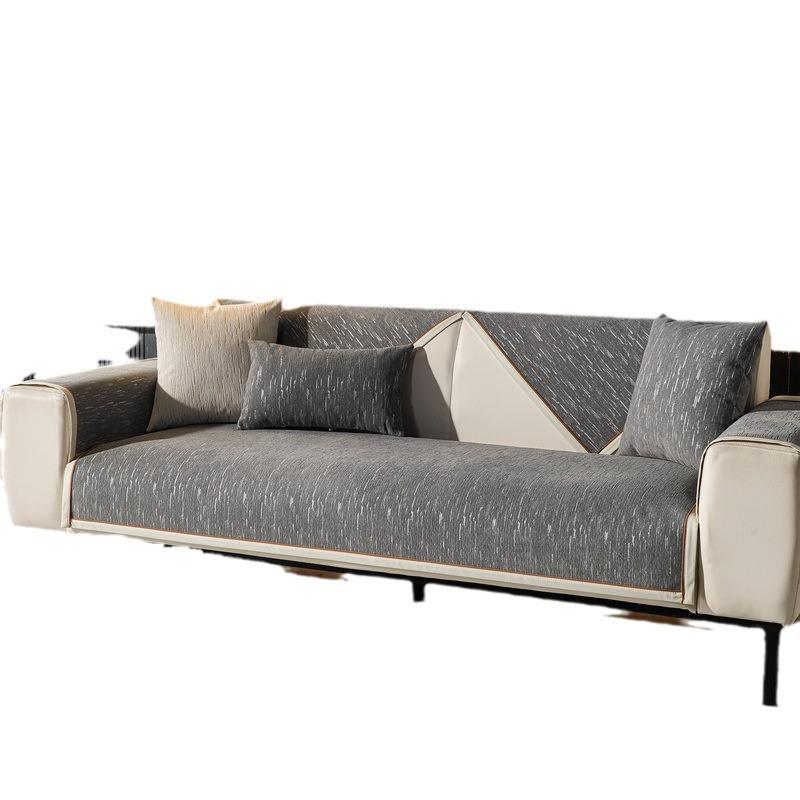 Новая летняя подушка для дивана из шенилла — фото 6