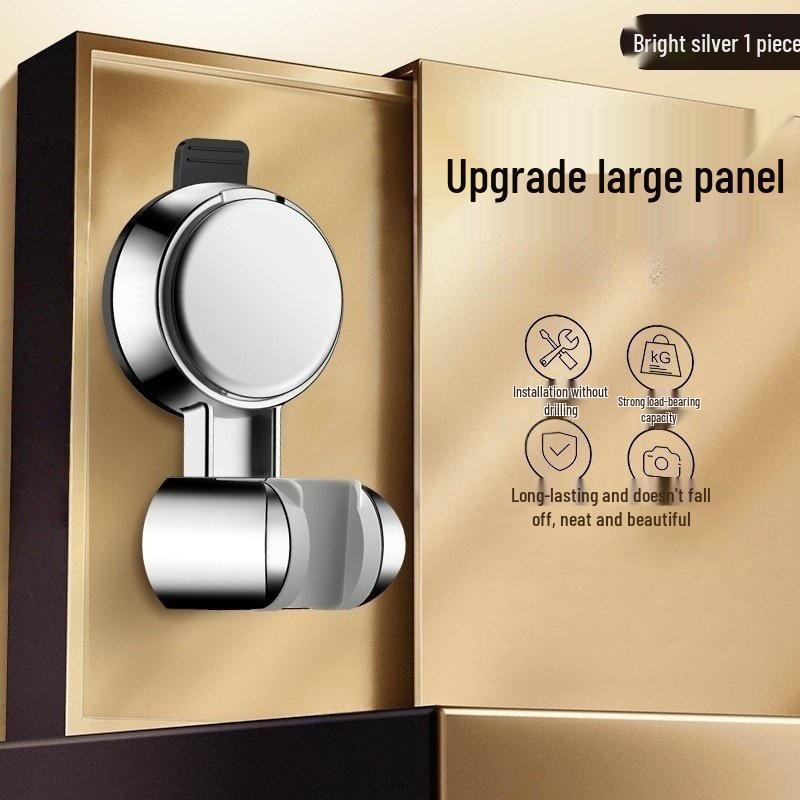 Universal No-Drill Suction Cup Shower Head Holder