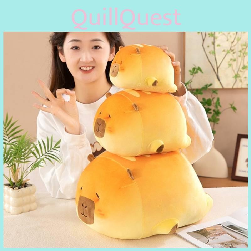 Capybara Plush Toys Cartoon Animal Stuffed Doll Room Sofa Decoration Kid Gifts