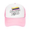 Colombia Soccer Game Fan Colombian Flag Sun Hats Casual Unisex Mesh Trucker Hat Adjustable Gym Baseball Cap Birthday Present