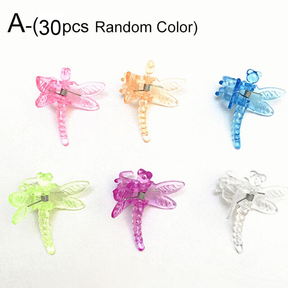 30Pcs Plant Fixing Clips Lightweight Plastic for Supporting Orchids and Garden Vines Essential Gardening Tools