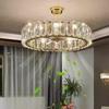 Creative Seashell Living Room Pendant Lamp Personalized Bedroom Chandelier Fan Lamp