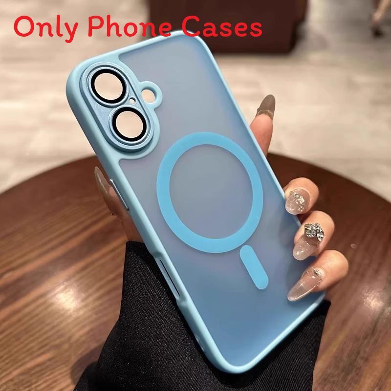 Magnetic Slim Protective Case With Sandblasted Matte Finish For Anti Fingerprint And Shock Absorption