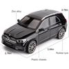 Benz GLE 350 Spielzeugauto aus Druckgusslegierung im Maßstab 1:24 mit Sound und Licht, Pullback-Kollektion, Modellauto für Kinder als Geschenk