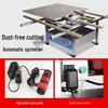 Electric Tile Cutting & Edge Grinding Machine - New Model, Dust-Free Chamfering for Stone & Rock Slabs