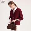 Teenie Weenie Women's Wool Blend Cable Knit Cardigan