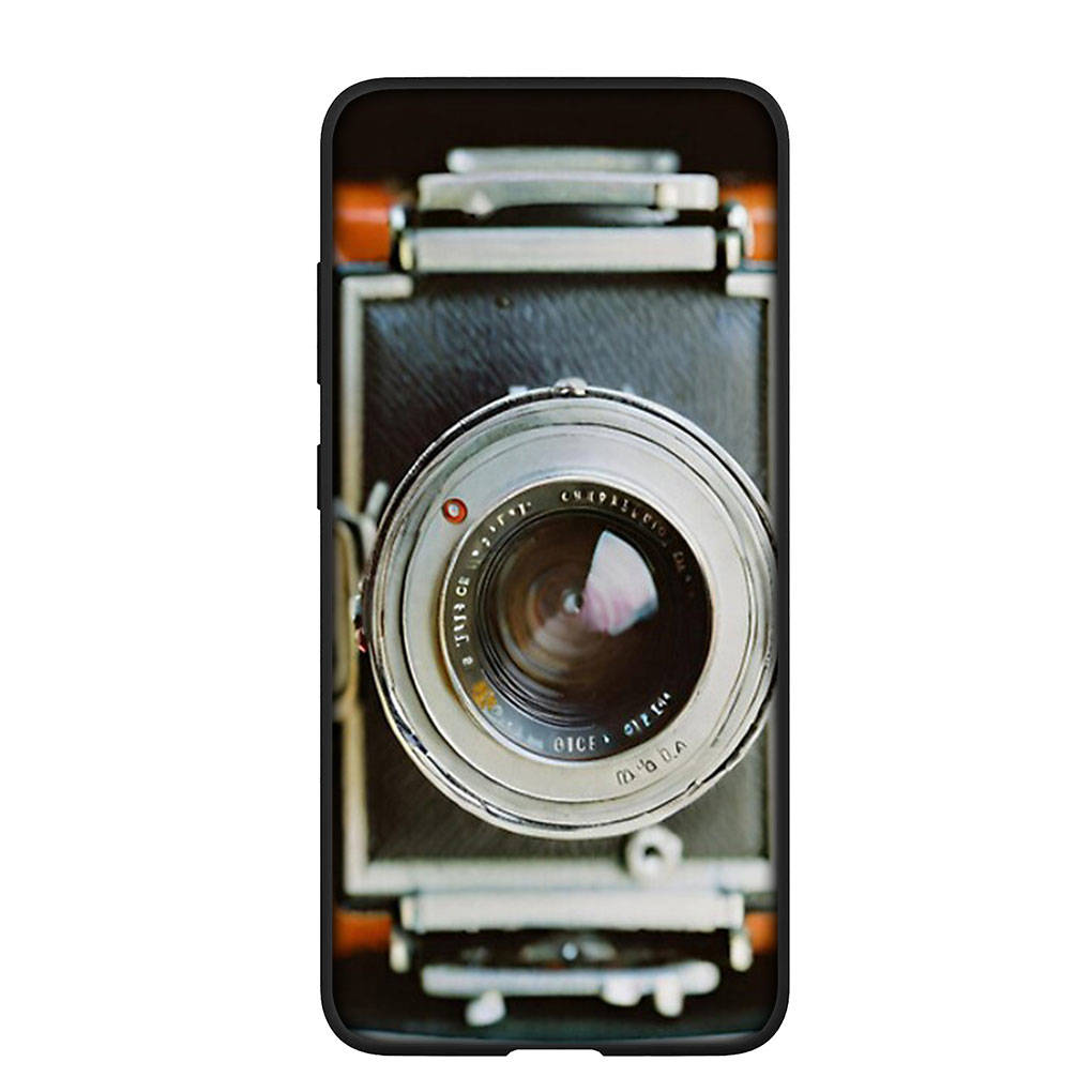 Funda para Samsung Galaxy S25, S24, S23, iPhone 16, 15, Xiaomi Redmi Note 14, 13, 12, 16E, 11 Pro Max, OPPO, Moto, Huawei, fondo de pantalla, cámara retro, cubierta vintage