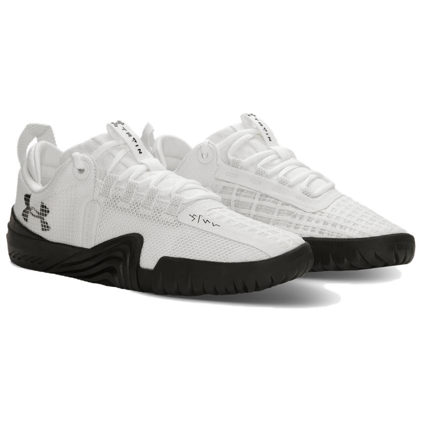 Under Armour Reign 6 Comfortable Versatile Support Training Shoes Men Sneakers White 3027341-103
