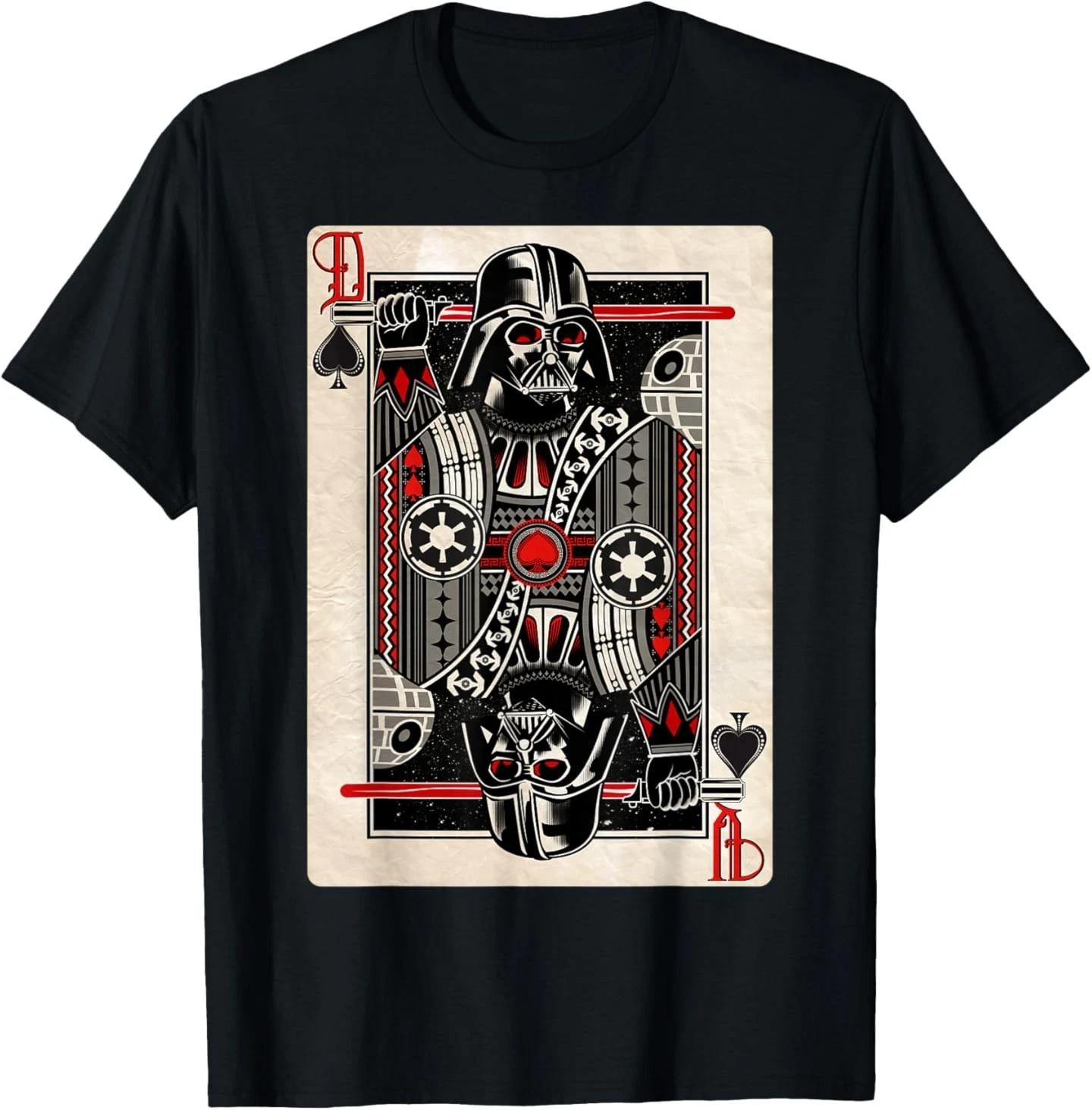 Футболка Звездные Войны Дарт Вейдер Король Пик Игральная Карта M