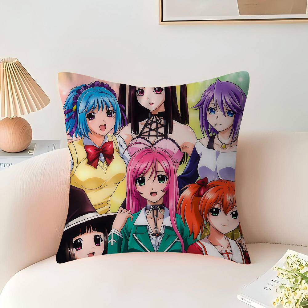 аниме R-Rosario Vampire Кленовая Дизайнерская Наволочка Счастливый Осенний Урожай декор Праздничный Декор Наволочка 16x16Inch