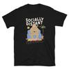 Social Distancing Funny Ape Big Foot T-Shirt