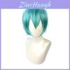 Hatsune Miku Vocaloid Clássico Pu Cosplay Camisa Masculina Gravata Calças Peruca Conjunto Para Festas Natal