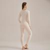 Hengyuanxiang Women's Seamless Antibacterial Thermal Underwear Set