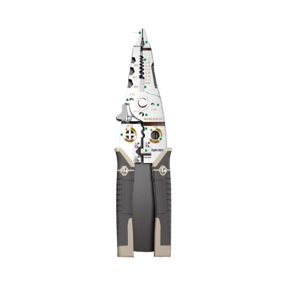 Baolian Multifunctional Electrician's Wire Stripper and Crimping Tool