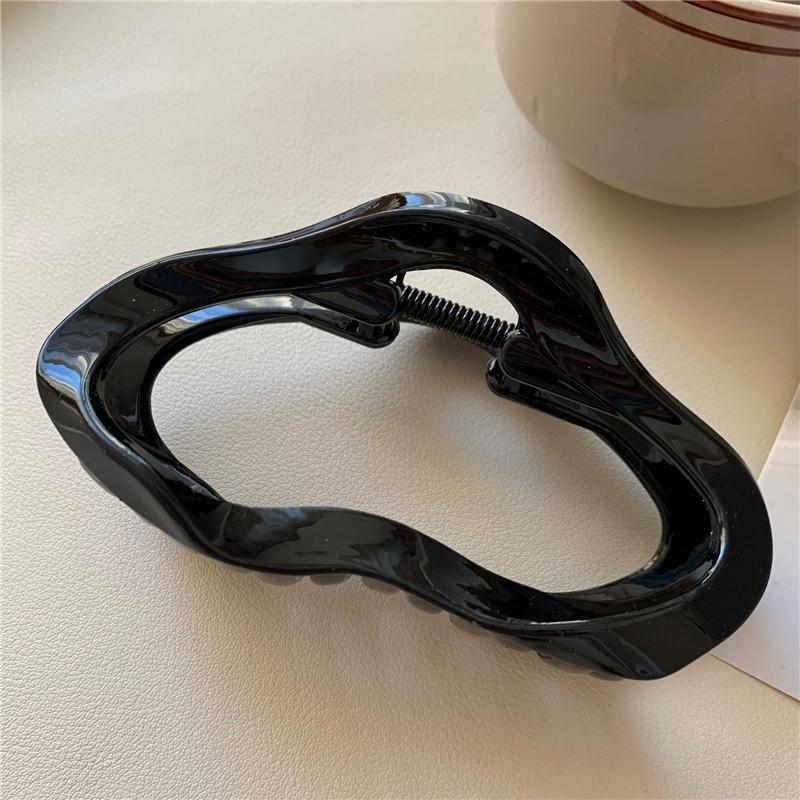 Irregular Hollow Out Hair Claws Clips for Women Girls Tortoiseshell Large Crab Shark Clamps Barrettes Clips Hair Accessories