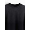 H M T sHirT Oversized fiT Black oMbre