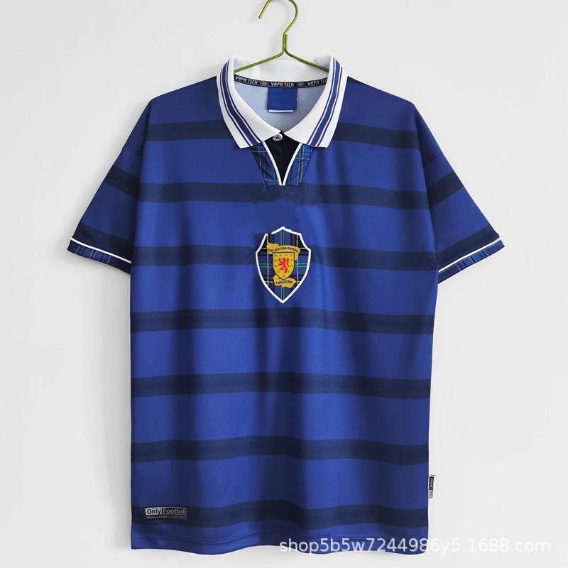 1990 German Scotland Main Vintage Vintage Field Player Edition Jersey, German Müller Kross Havertz Jersey