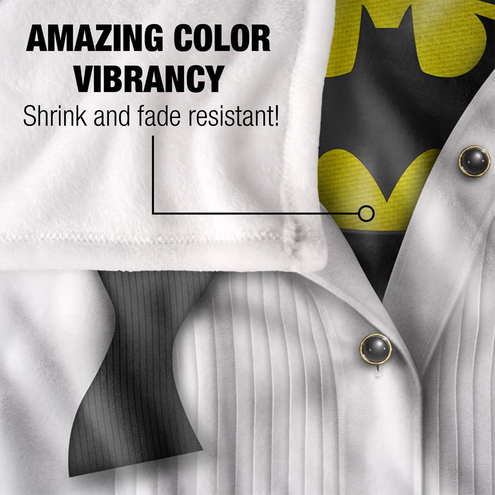 Batman Secret Identity Blanket