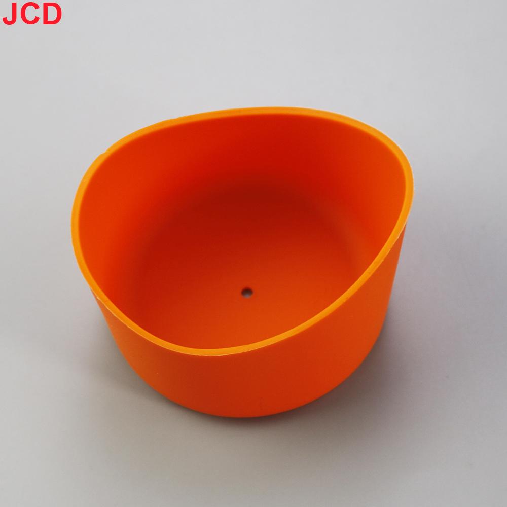 

JCD 1pcs Curved Silicone 6.5CM Water Cup Cover, Bottom Water Bottle Protection Cover, Anti Slip Bottle Cover, Insulation Cover 601-700ml оранжевый