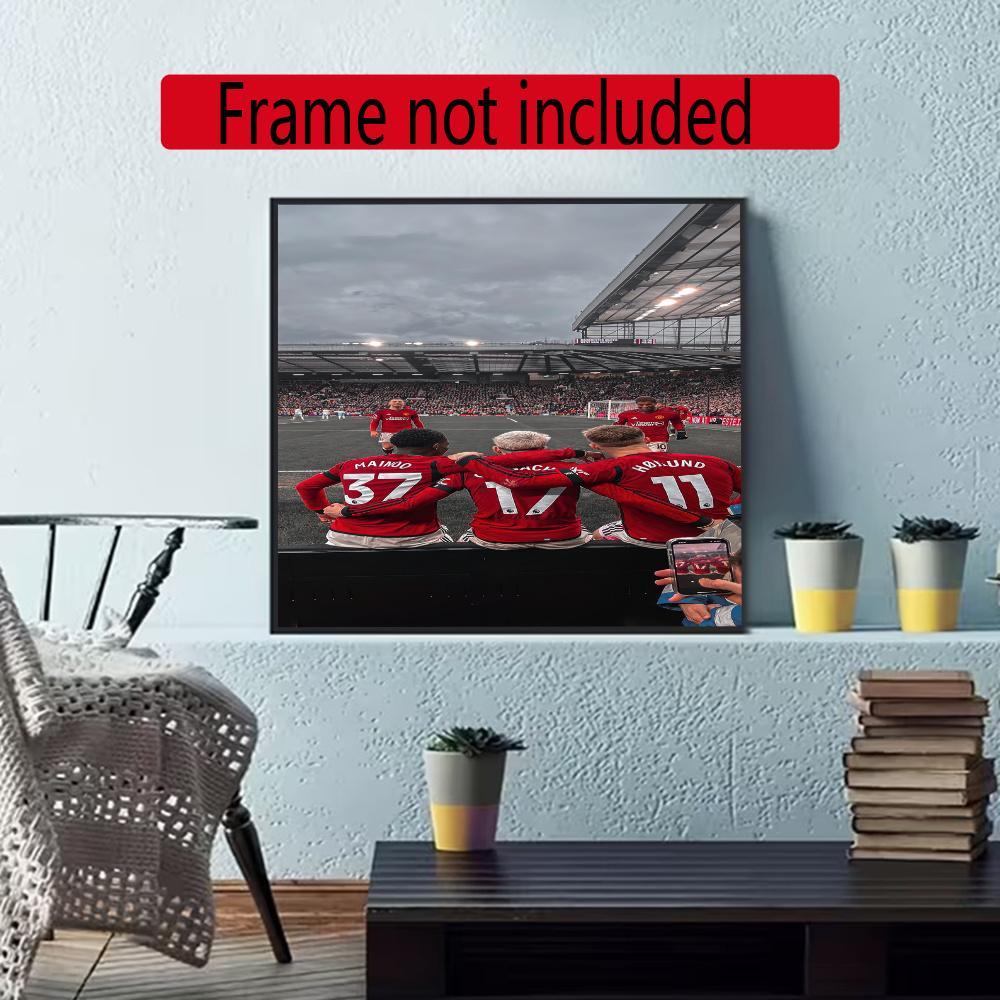 Manchester 5D Diy Diamond Painting Round Diamond Diy Frameless Holiday Artwork Suitable For Home Office Wall Decoration