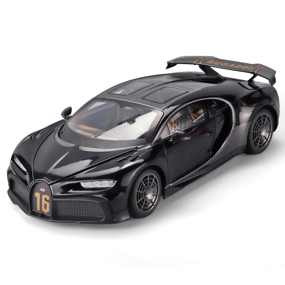 

Модель BUGATTI CHIRON PUR Sport Agile BLU Top Speed ​​в масштабе 1:18. 1/18-Size:26.8*11.7*6.7cm чёрный