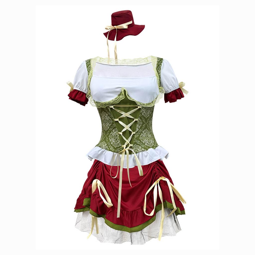 Women's Oktoberfest Costume Performance Costume Work Skirt Costume